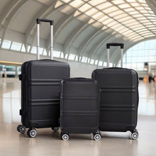 Load image into Gallery viewer, 3PCS Lockable Travel Suitcase Set
