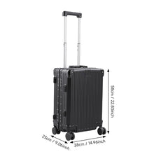 Load image into Gallery viewer, Lightweight Hardside Travel Suitcase with Spinner Wheels, 28" Purple
