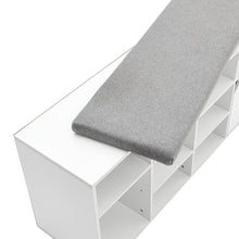 Load image into Gallery viewer, Padded Shoe Storage Bench Benches Living and Home 
