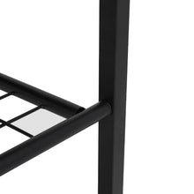 Load image into Gallery viewer, Black Side Table with Sturdy Metal Legs Living and Home 
