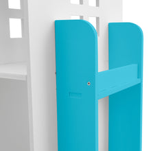 Load image into Gallery viewer, Kids' House Frame Rotating Bookshelf
