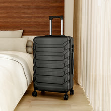 Load image into Gallery viewer, Rolling Hardshell Luggage Travel Suitcase, 28" Black
