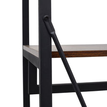 Load image into Gallery viewer, Large Freestanding Clothing Rack with Storage Shelves
