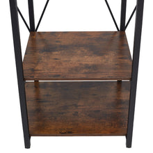 Load image into Gallery viewer, Large Freestanding Clothing Rack with Storage Shelves
