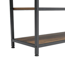 Load image into Gallery viewer, Vintage Console Table with Drawers and Shelves
