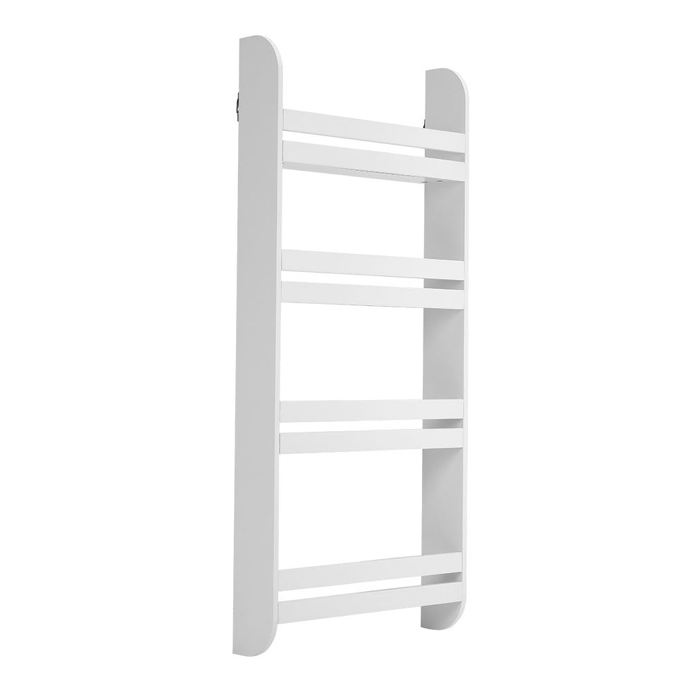 4-Tier Wooden Modern Wall-Mounted Shelf