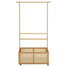 Load image into Gallery viewer, Freestanding Clothes Rack with Wheels
