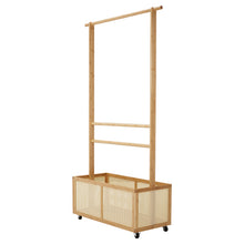 Load image into Gallery viewer, Freestanding Clothes Rack with Wheels
