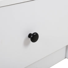 Load image into Gallery viewer, Urban Style Bedside Table with Drawer and Open Shelf Wooden Nightstand
