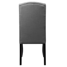 Load image into Gallery viewer, 107cm Height Set of 2 Comfortable Linen Buttoned Dining Chairs Dining Chairs Living and Home 

