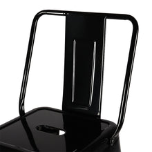 Load image into Gallery viewer, Set of 4 Metal Frame Industrial Style High Chair Bar Stool
