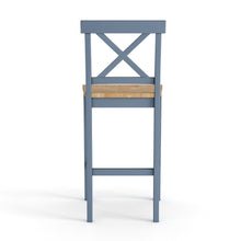 Load image into Gallery viewer, Solid Wood Pine Dining Set with 2 X Shaped Chairs Grey Dining Sets Living and Home 
