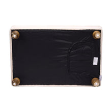 Load image into Gallery viewer, 3Ft Wide Velvet Buttoned Thick Padded Footstool Footstools Living and Home 
