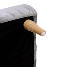 Load image into Gallery viewer, Vintage Button-tufted Rectangular Velvet Footstool
