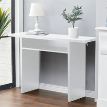 Load image into Gallery viewer, Wooden Console Table Entryway Table Side Table Console Tables Living and Home White 
