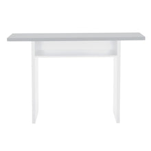 Load image into Gallery viewer, Narrow Rectangular Console Table with Storage Shelf

