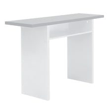 Load image into Gallery viewer, Narrow Rectangular Console Table with Storage Shelf
