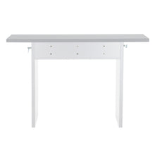 Load image into Gallery viewer, Narrow Rectangular Console Table with Storage Shelf
