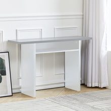Load image into Gallery viewer, Narrow Rectangular Console Table with Storage Shelf
