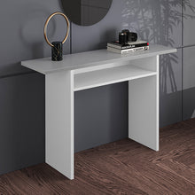 Load image into Gallery viewer, Narrow Rectangular Console Table with Storage Shelf
