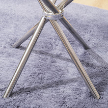 Load image into Gallery viewer, Tempered Glass Crossover Round Dining Table
