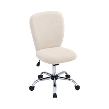 Load image into Gallery viewer, Super Comfy Plush Office Chair with Wheels No Arms

