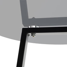 Load image into Gallery viewer, Round Dining Table 90cm Metal Based Glass Coffee Table Dining Tables Living and Home 
