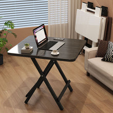 Load image into Gallery viewer, Black Portable Folding Dining Table
