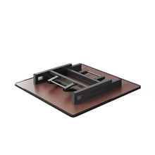 Load image into Gallery viewer, Square 80cm Folding Coffee Table with Marble Effect Top
