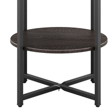 Load image into Gallery viewer, Small Round Coffee Table with 2 Tier
