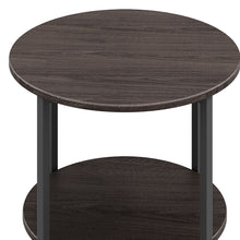 Load image into Gallery viewer, Small Round Coffee Table with 2 Tier
