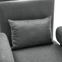 Load image into Gallery viewer, Convertible Sofa Bed with Pillow and Pocket
