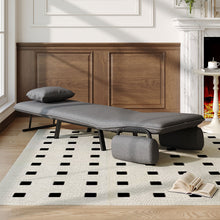 Load image into Gallery viewer, Convertible Sofa Bed with Pillow and Pocket
