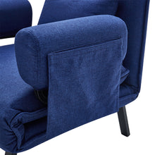Load image into Gallery viewer, Convertible Sofa Bed with Pillow and Pocket
