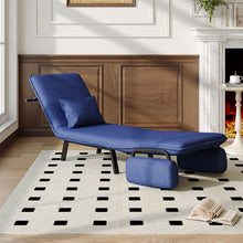 Load image into Gallery viewer, Convertible Sofa Bed with Pillow and Pocket
