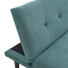 Load image into Gallery viewer, 172cm Green Sofa Bed Contemporary Convertible Upholstered Sofa Beds Living and Home 
