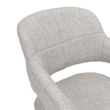 Load image into Gallery viewer, Set of 2 Grey Linen Dining Chair with Metal Legs Dining Chairs Living and Home 
