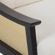 Load image into Gallery viewer, Modern Teddy Fleece Upholstered Accent Armchair
