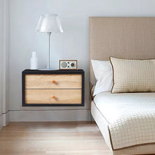 Load image into Gallery viewer, Wall Mounted Floating Bedside Table
