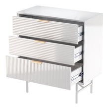 Load image into Gallery viewer, 3-Tier Bedroom Striped Storage Cabinet, ZH1600ZH1601
