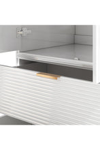 Load image into Gallery viewer, White Striped Wardrobe Storage Cabinet, ZH1604ZH1605ZH1606
