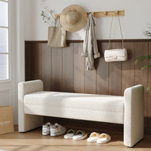 Load image into Gallery viewer, Teddy Upholstered H-Shaped Bench
