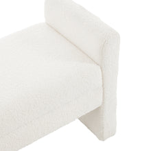 Load image into Gallery viewer, Teddy Upholstered H-Shaped Bench

