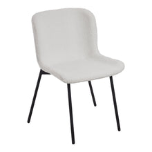 Load image into Gallery viewer, 2Pcs Teddy Fleece Upholstered Dining Chair
