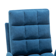Load image into Gallery viewer, Leisure Recliner Armchair and Ottoman Set with Footstool Metal Legs
