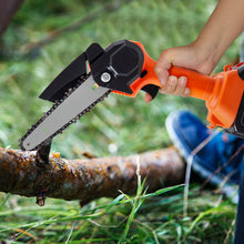 Load image into Gallery viewer, 2-in-1 Cordless Pole Saw &amp; Handheld Chainsaw for High Branches &amp; Gardening
