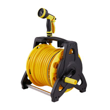 Load image into Gallery viewer, 25m Portable Garden Watering Hose Reel Set
