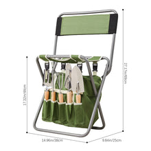 Load image into Gallery viewer, Garden Tool Set with Storage Bag
