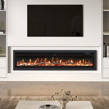 Load image into Gallery viewer, 40/50/60/70/80 Inch Electric Fireplace 9 Colour LED Flame Effect Heater With Remote Control Freestanding Fireplaces Living and Home 70 Inches Version A 

