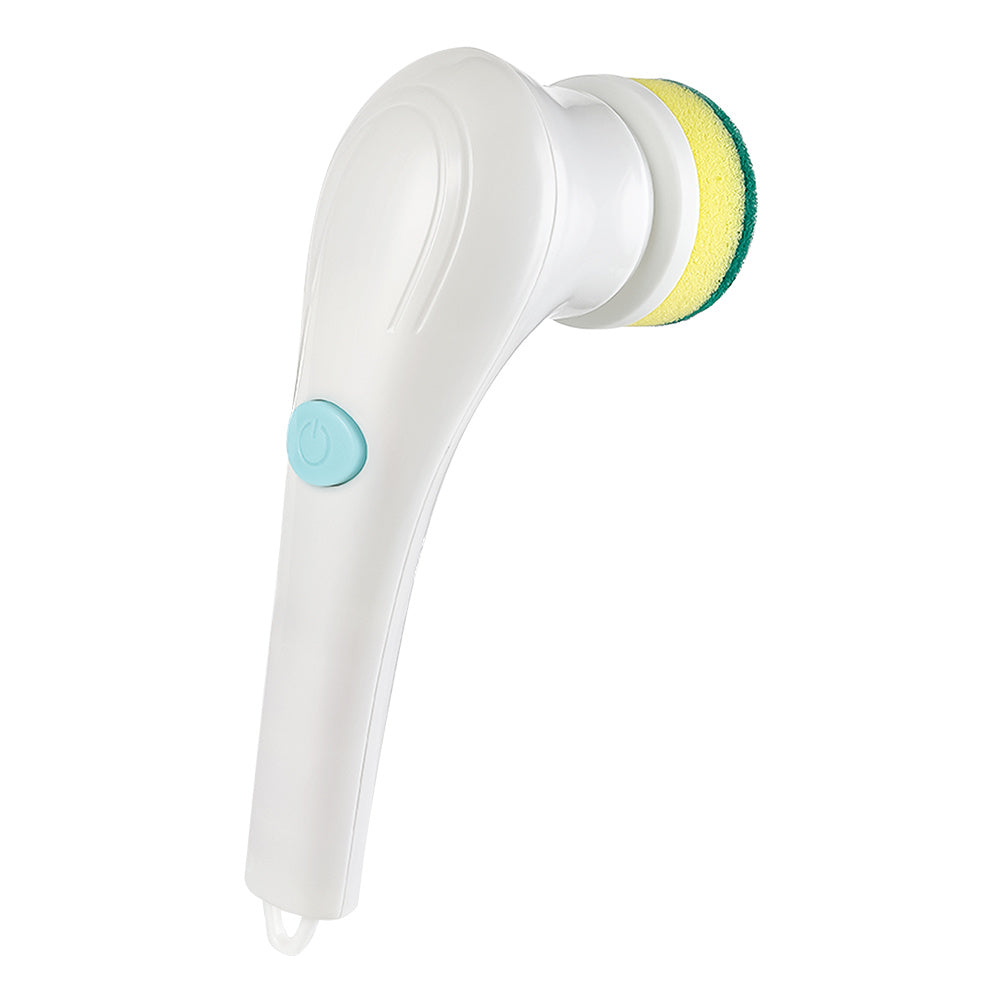 Livingandhome Waterproof 5-in-1 Electric Handheld Cleaning Brush, WZ0143
